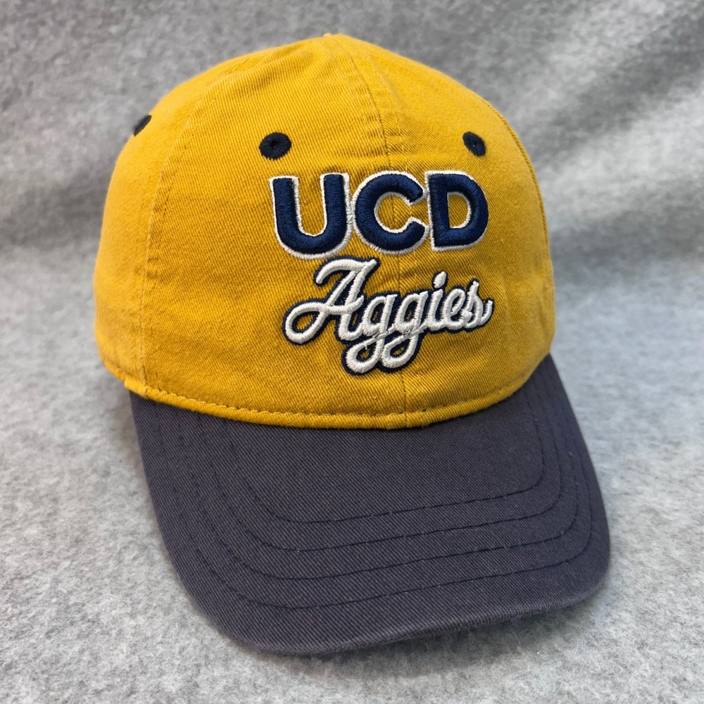 UCD Aggies Toddler Yellow The Game Baseball Cap Adjustable Hat Baby Toddler OSFM
